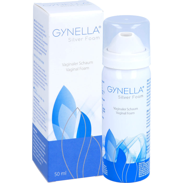 GYNELLA Silver Foam vaginaler Schaum, 50 ml Mousse