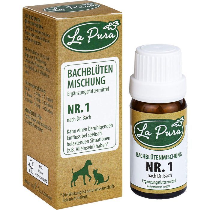 LaPura Bachblüten Nr.1 Vet, 10 g GLO