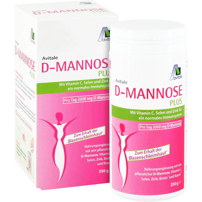 D Mannose Pl2000mg+vit&min, 250 g PUL