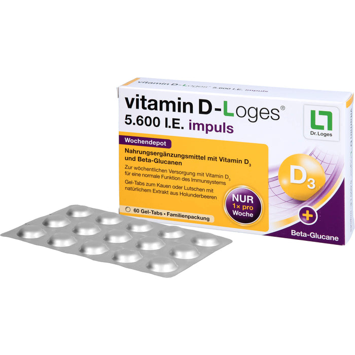 Vitamin D Loges 5600ie Imp, 60 St KTA