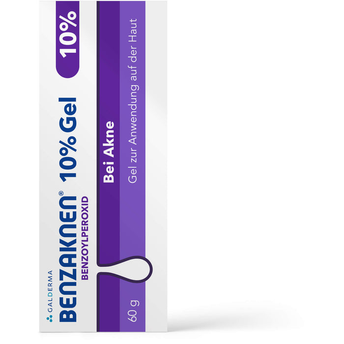 BENZAKNEN 10 % Gel bei Akne, 60 g Gel