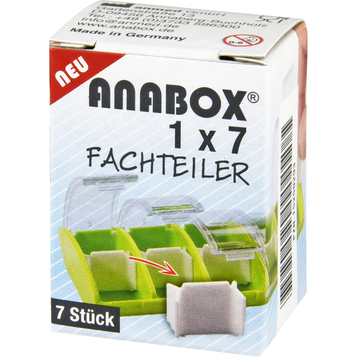 ANABOX 1x7 Fachteiler, 1 pc Boîte