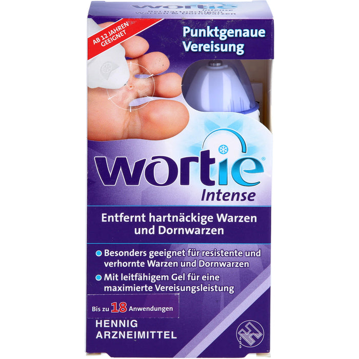 wortie intense gegen Warzen und Dornwarzen Spray, 50 ml Spray