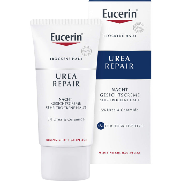 Eucerin Urea Repair 5% Nacht Gesichtscreme, 50 ml Crème