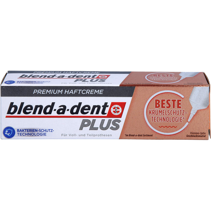 blend-a-dent Plus Premium Haftcreme Krümelschutz, 40 g Cream