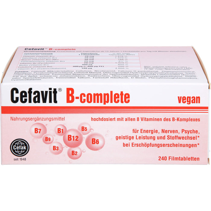 Cefavit B-complete, 240 St FTA