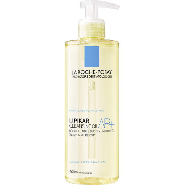 La Roche-Posay Lipikar AP+ Dusch- und Badeöl, 400 ml Öl