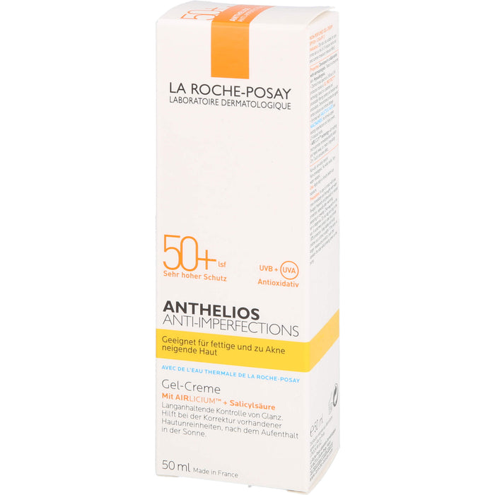 La Roche-Posay Anthelios Anti-Imperfections LSF 50+ Gel-Creme, 50 ml Creme