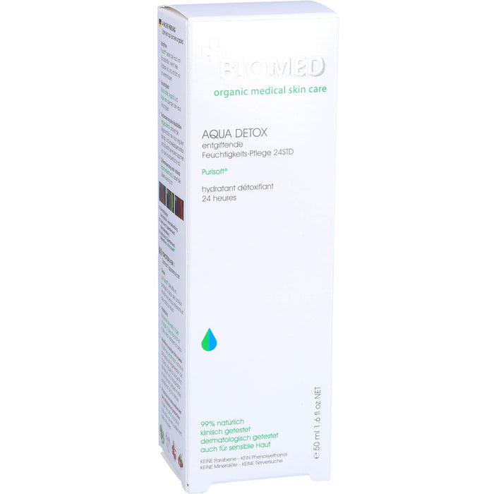 BIOMED Aqua Detox 24h Gesichtscreme, 50 ml CRE