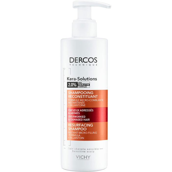 VICHY Dercos Kera-Solutions Intensiv-Repair Shampoo, 250 ml Shampoing