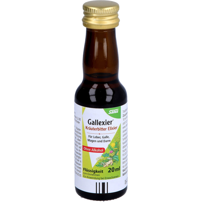 Salus Gallexier Kräuterbitter Elixier, 60 ml Lösung