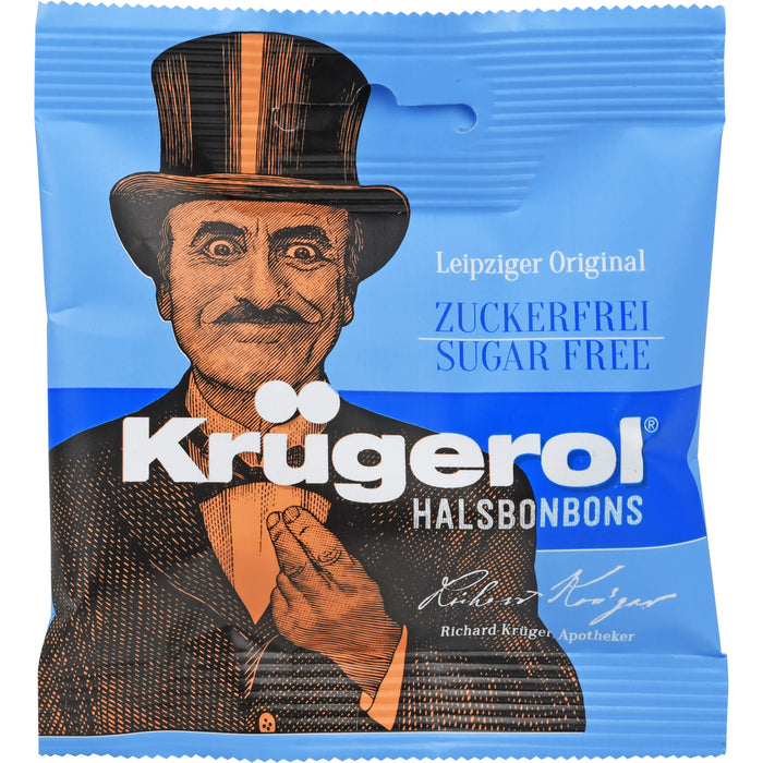 KRÜGEROL Halsbonbons ZFR, 50 g Bonbons