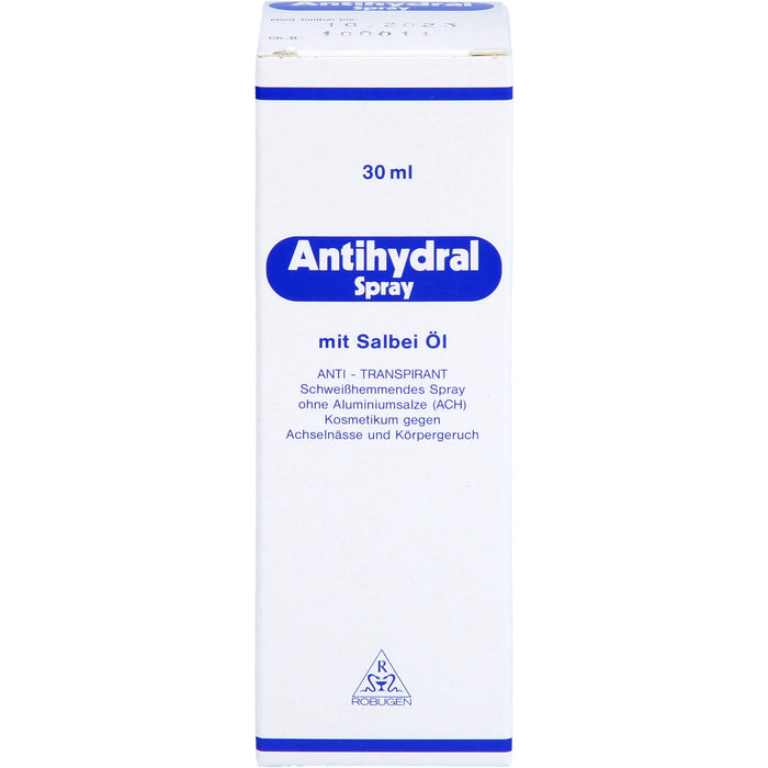 Antihydral Spray mit Salbei-Öl anti-transpirant, 30 ml Solution