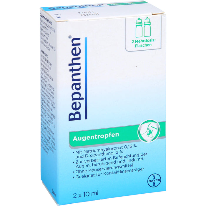 Bepanthen Augentropfen, 20 ml Lösung