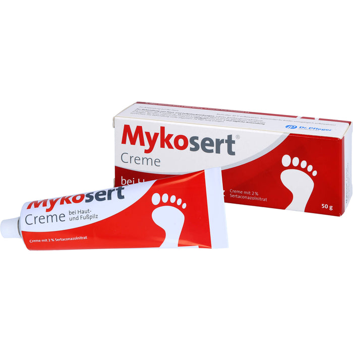 Mykosert Creme bei Haut- und Fußpilz, 50 g Cream