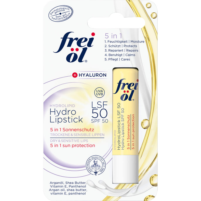 frei öl Hydrolipid HydroLipstick LSF 50, 4.5 g Plume