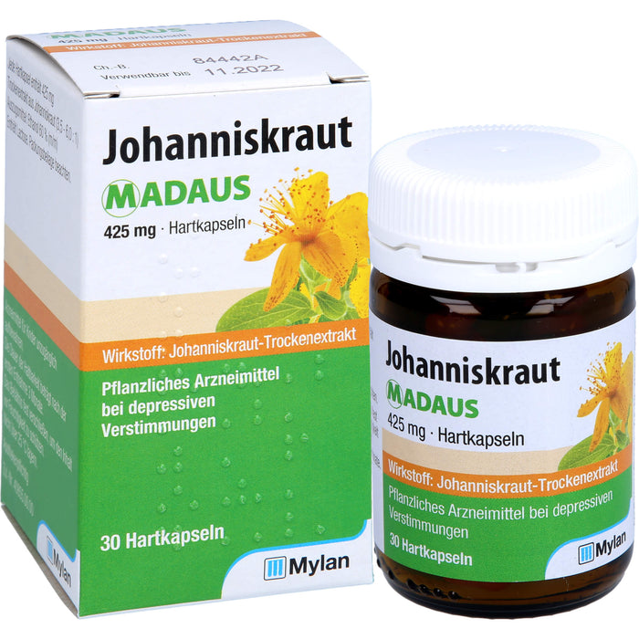 Johanniskraut MADAUS 425 mg Hartkapseln, 30 St. Kapseln