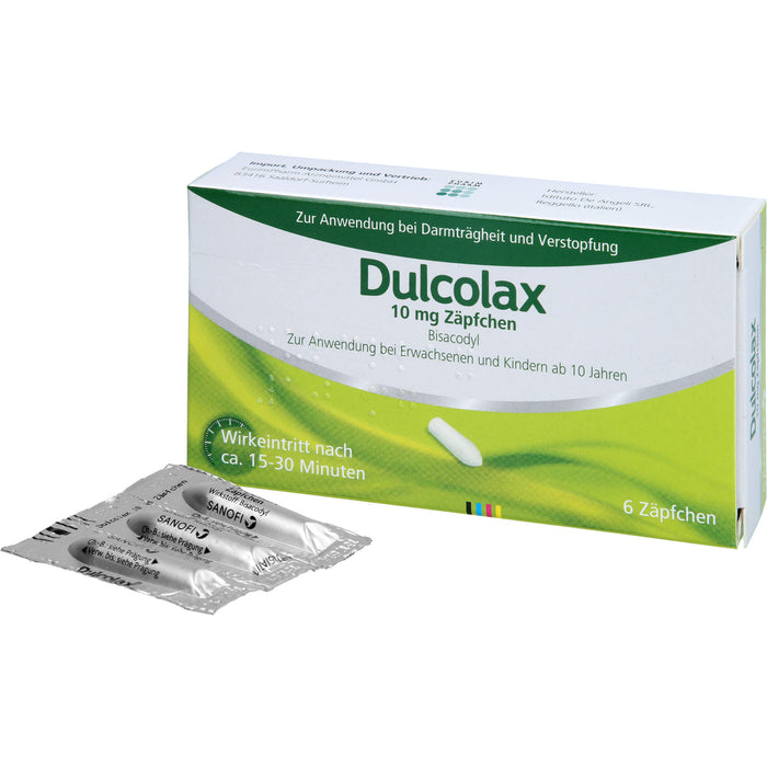 Dulcolax Zäpfchen Reimport EurimPharm, 5 St. Zäpfchen