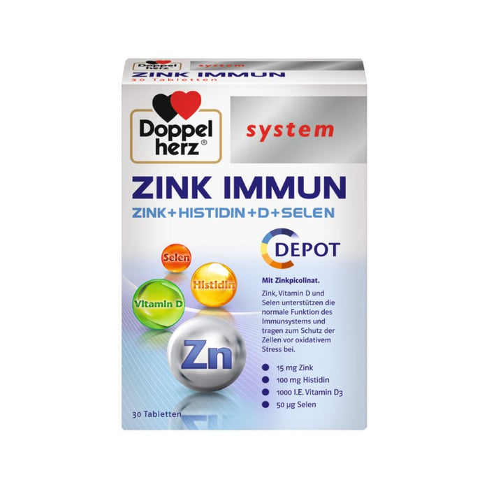 Doppelherz system Zink Immun Depot Tabletten, 30 St. Tabletten