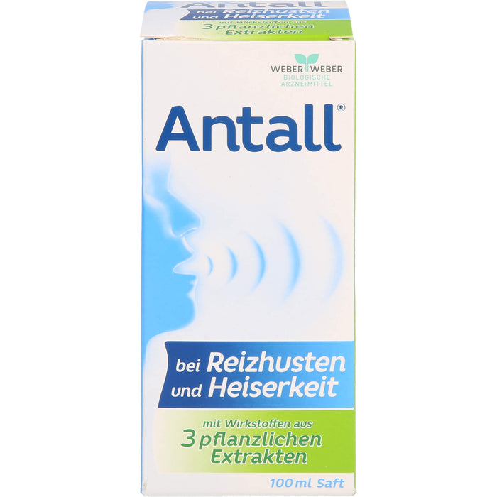 Antall Lösung bei Reizhusten und Heiserkeit, 100 ml Lösung