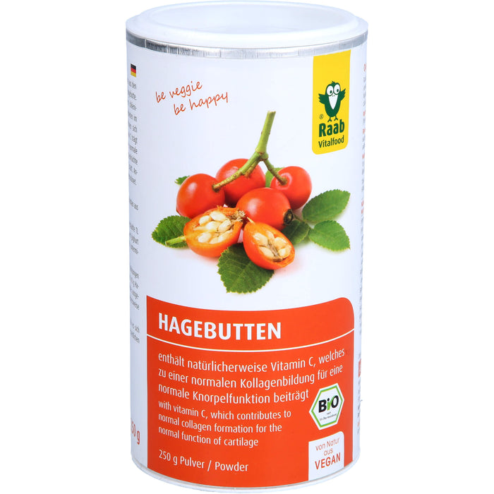 Bio Hagebuttenpulver Vorratsdose, 250 g PUL