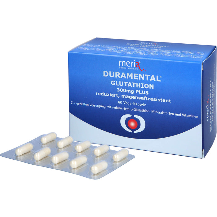 DURAMENTAL Glutathion 300 mg Plus, 60 pcs. Capsules