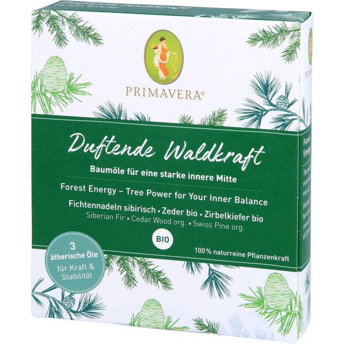 PRIMAVERA Set Duftende Waldkraft, 15 ml Lösung