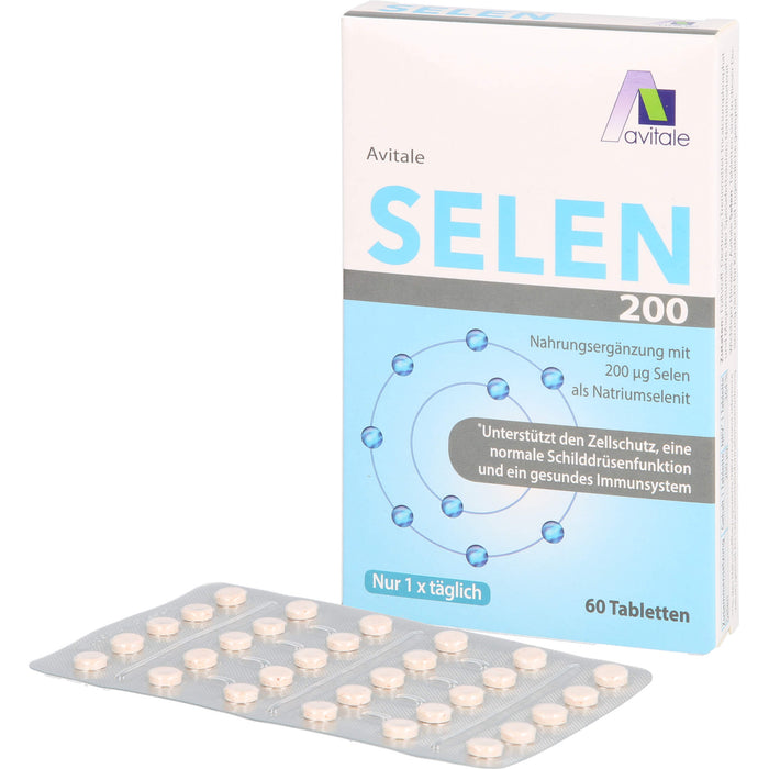 Selen 200ug Tabletten, 60 St TAB