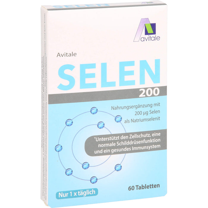 Selen 200ug Tabletten, 60 St TAB