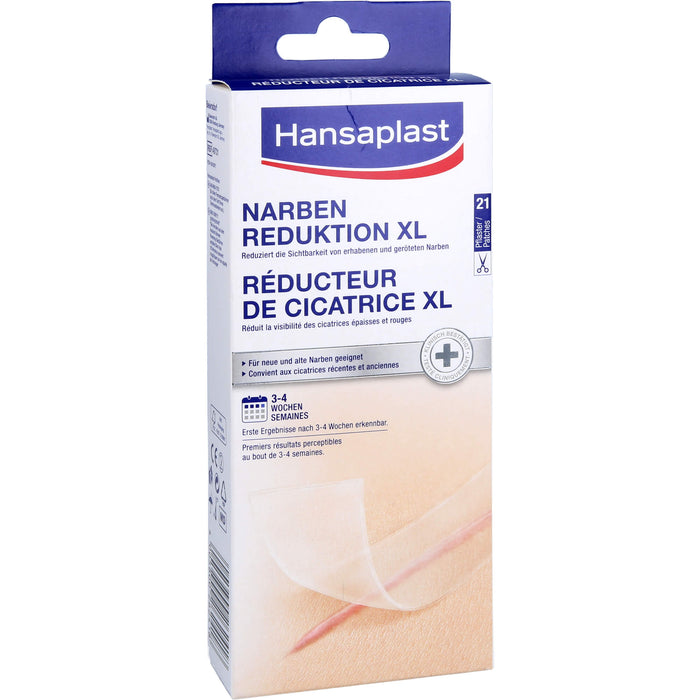 Hansaplast Narben Reduktion XL Pflaster, 21 St. Pflaster