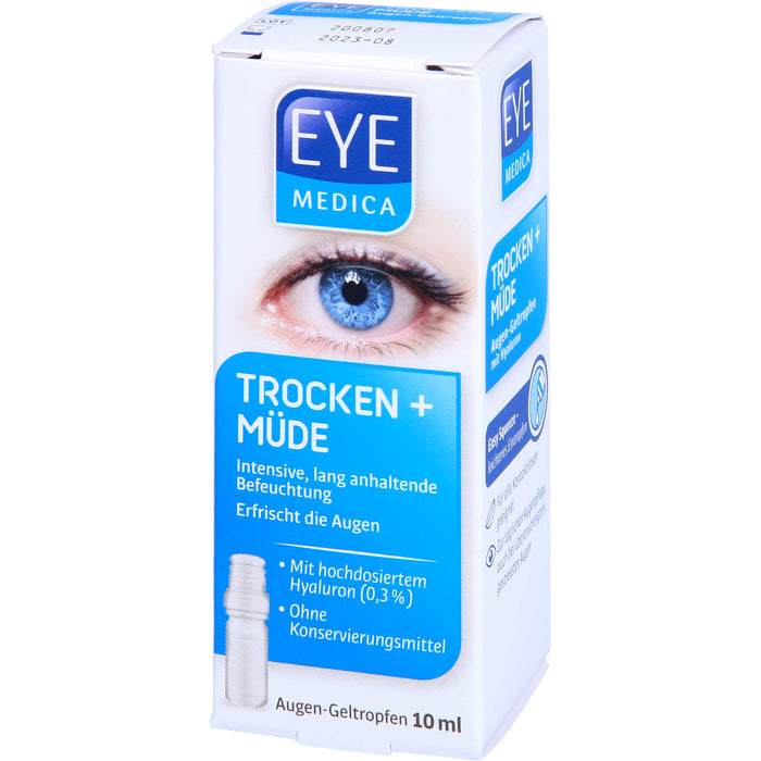 Eye Medica Trocken + Müde 0,30 % Hyaluron, 1 St ATR