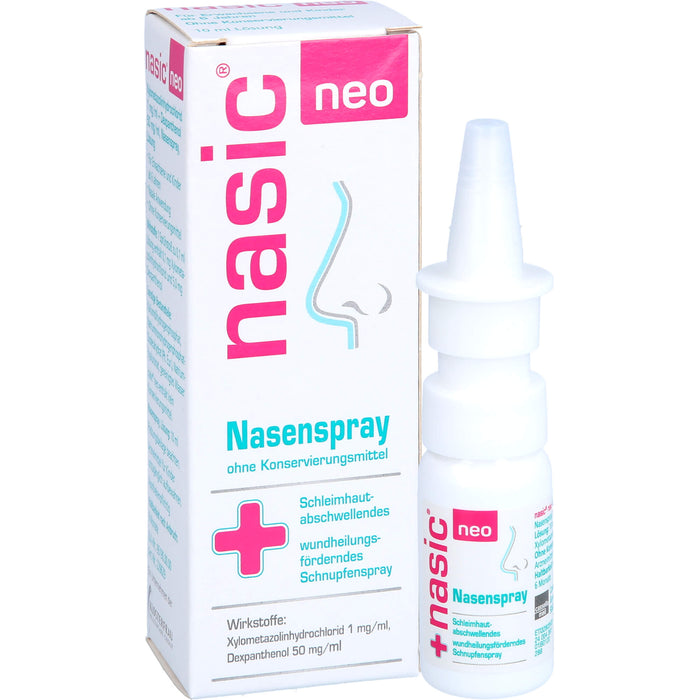 nasic neo Schnupfenspray, 10 ml Lösung