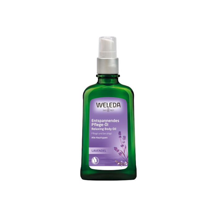 WELEDA Lavendel entspannendes Pflege-Öl, 100 ml Öl