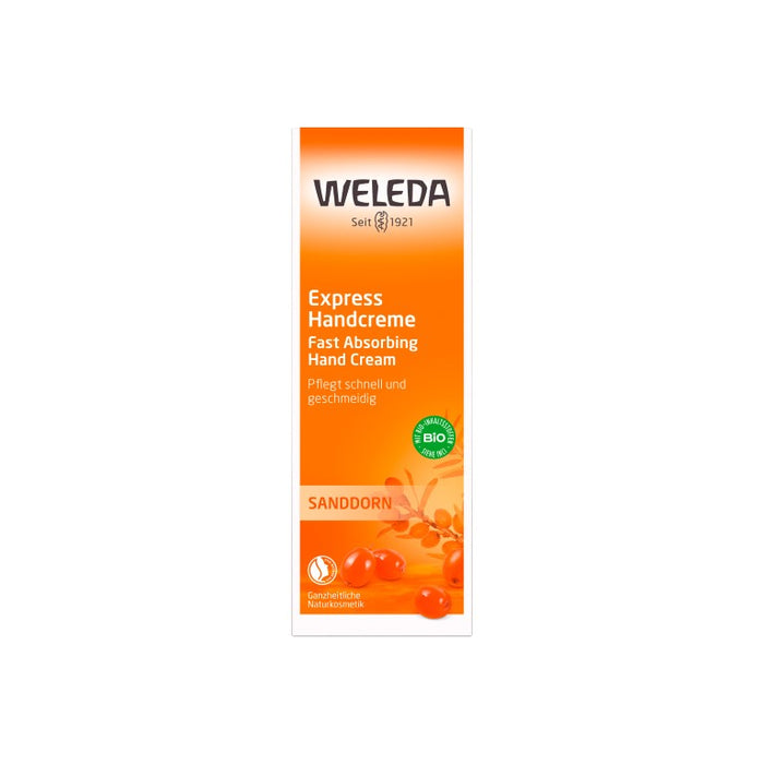 WELEDA Sanddorn Express Handcreme, 50 ml Crème