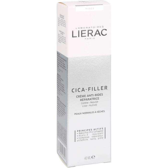 LIERAC CICA-FILLER REPARIERENDE ANTI-FALTEN CREME, 40 ml CRE