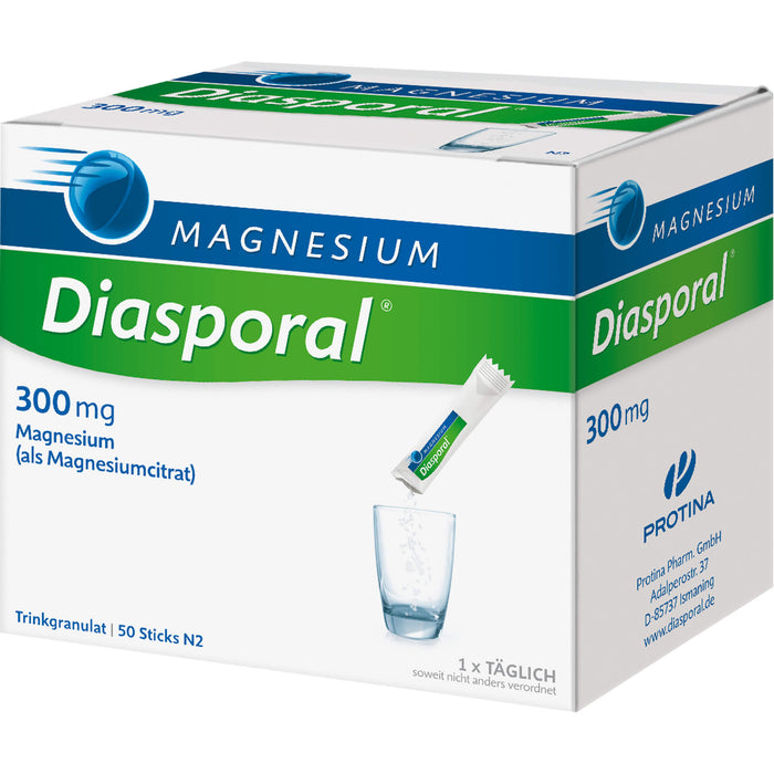 Magnesium Diasporal 300 mg Trinkgranulat, 50 pc Sachets