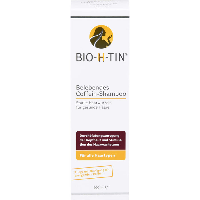 BIO-H-THIN belebendes Coffein-Shampoo, 200 ml Cream