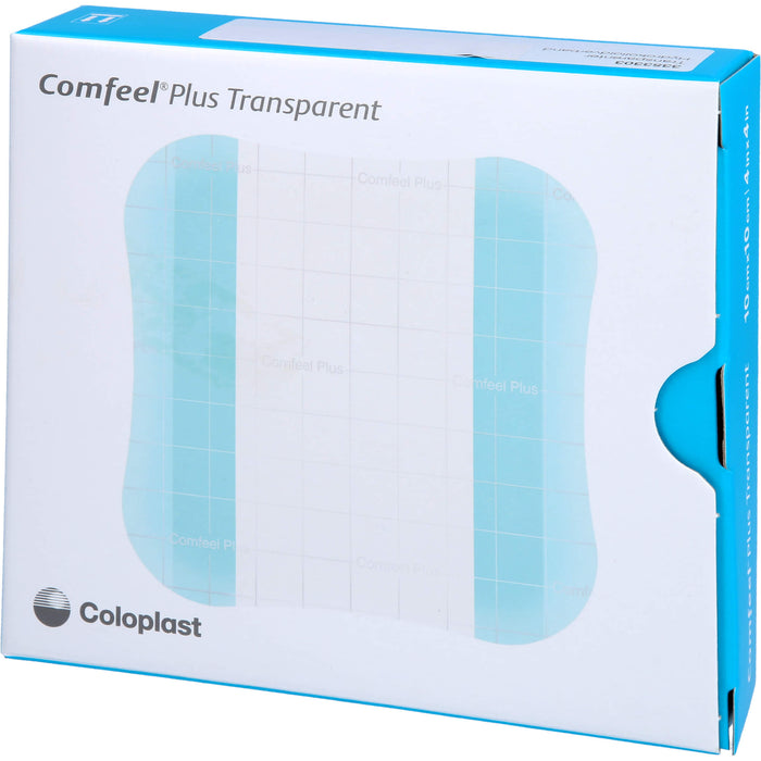 COMFEEL Plus transparenter Wundverb.10x10 cm 3533, 10 St VER