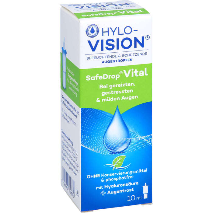 HYLO-VISION SafeDrop Vital Augentropfen, 10 ml Lösung