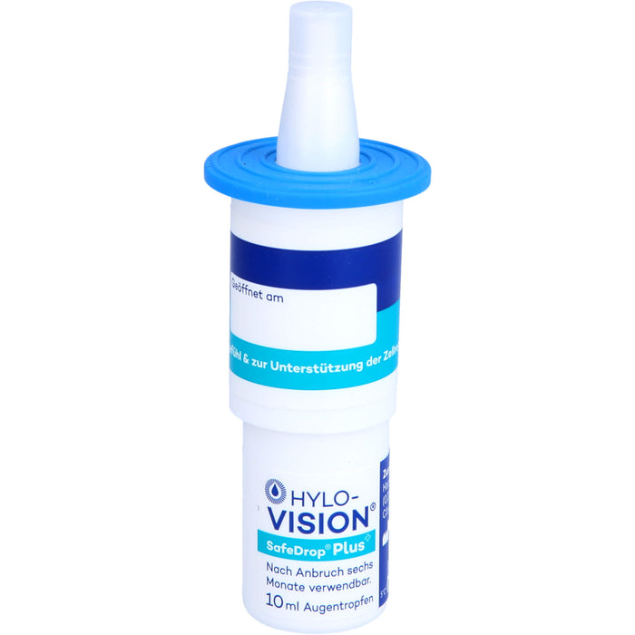 HYLO-VISION SafeDrop Plus befeuchtende & schützende Augentropfen, 10 ml Solution