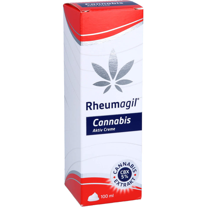 Rheumagil Cannabis Aktiv Creme bei Gelenkschmerzen, 100 ml Creme