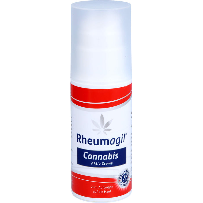 Rheumagil Cannabis Aktiv Creme bei Gelenkschmerzen, 100 ml Creme