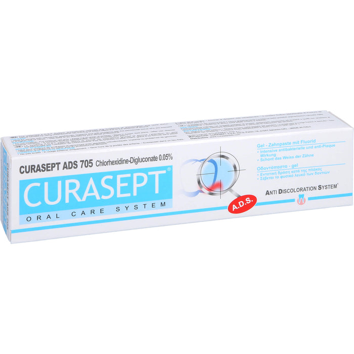 CURASEPT Zahnpasta 0,05% CHX - ADS 705, 75 ml Cream