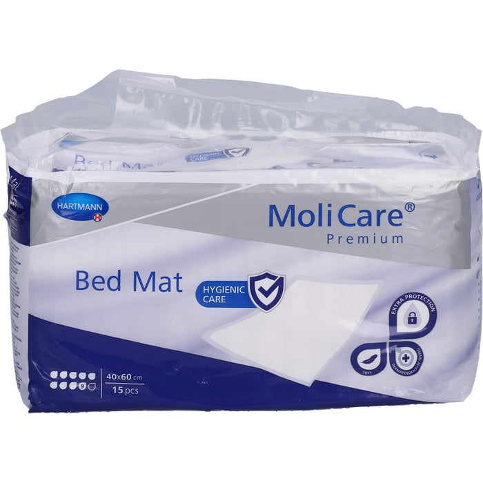 Molicare Prem Bed 9t 40x60, 15 St