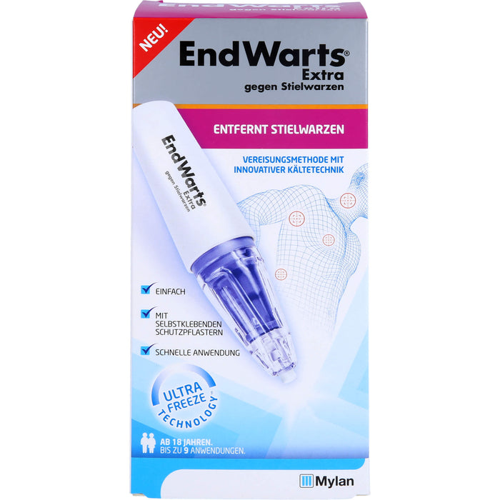 EndWarts Extra gegen Stielwarzen Vereisungs-Spray, 1 St. Spray