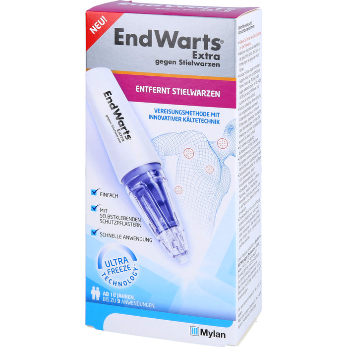 EndWarts Extra gegen Stielwarzen Vereisungs-Spray, 1 St. Spray