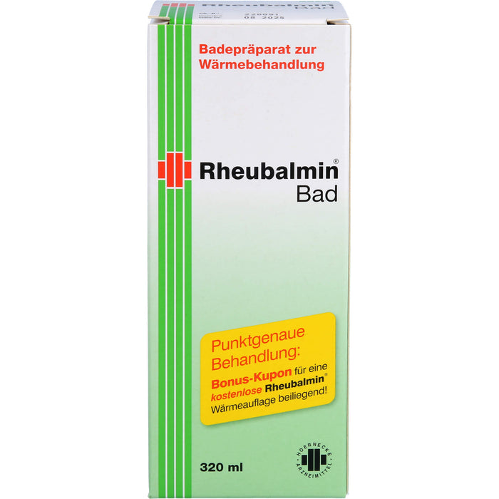 Rheubalmin Bad Badepräparat zur Wärmebehandlung, 320 ml Lösung