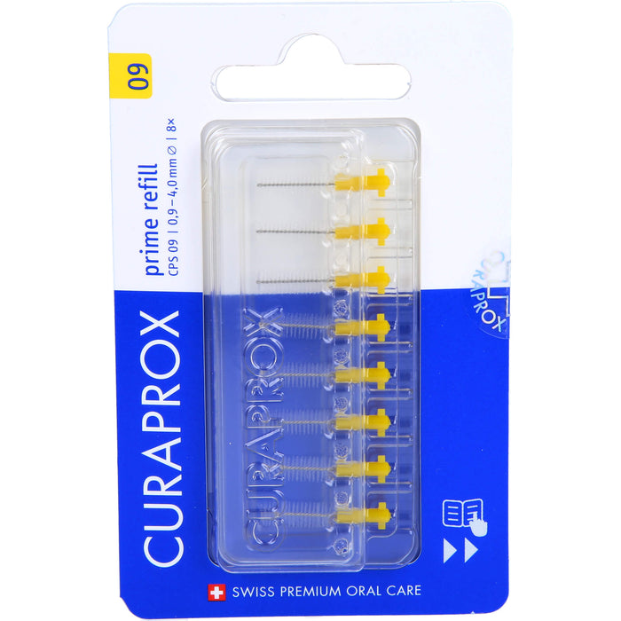 CURAPROX CPS 09 prime 8er refill Interdentalbürst., 8 St. Interdentalbürsten