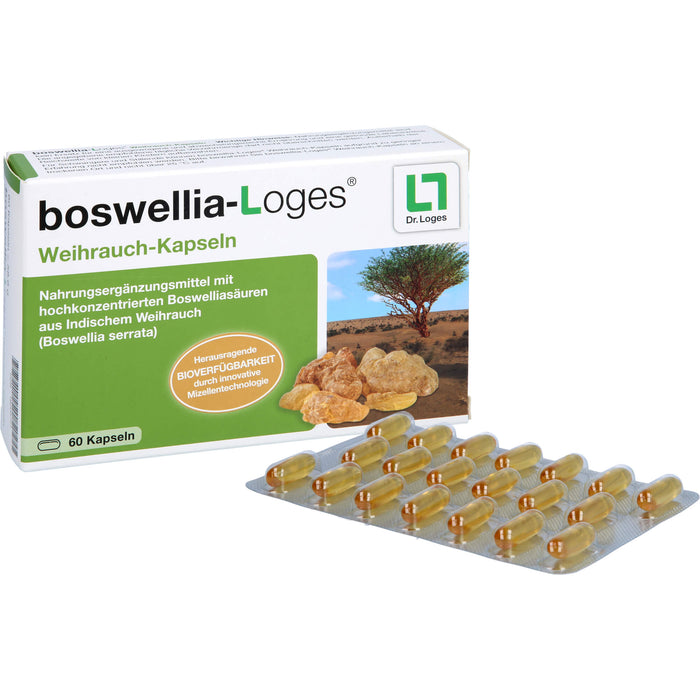 boswellia-Loges Weihrauch-Kapseln, 60 pcs. Capsules