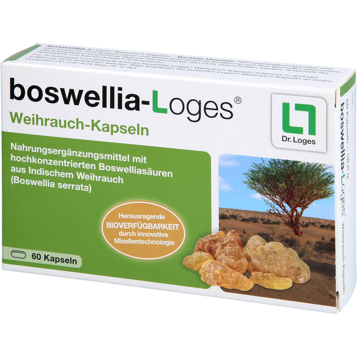 boswellia-Loges Weihrauch-Kapseln, 60 pc Capsules